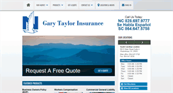 Desktop Screenshot of garytaylorinsurance.com